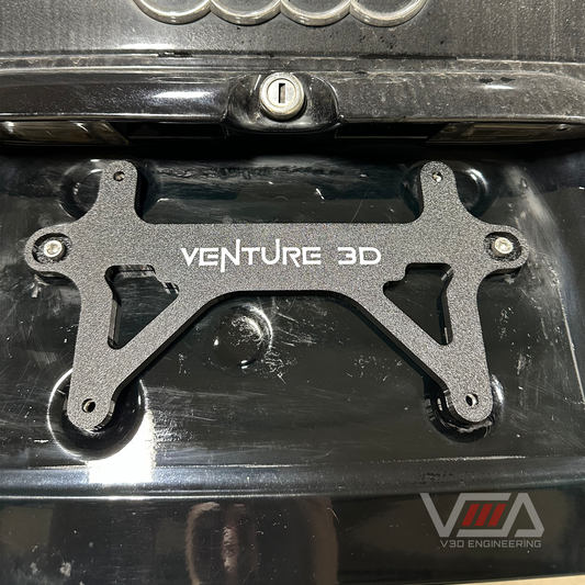 Audi Rear License Plate Mounting Bracket