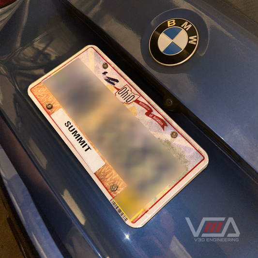 BMW Rear License Plate Mounting Bracket