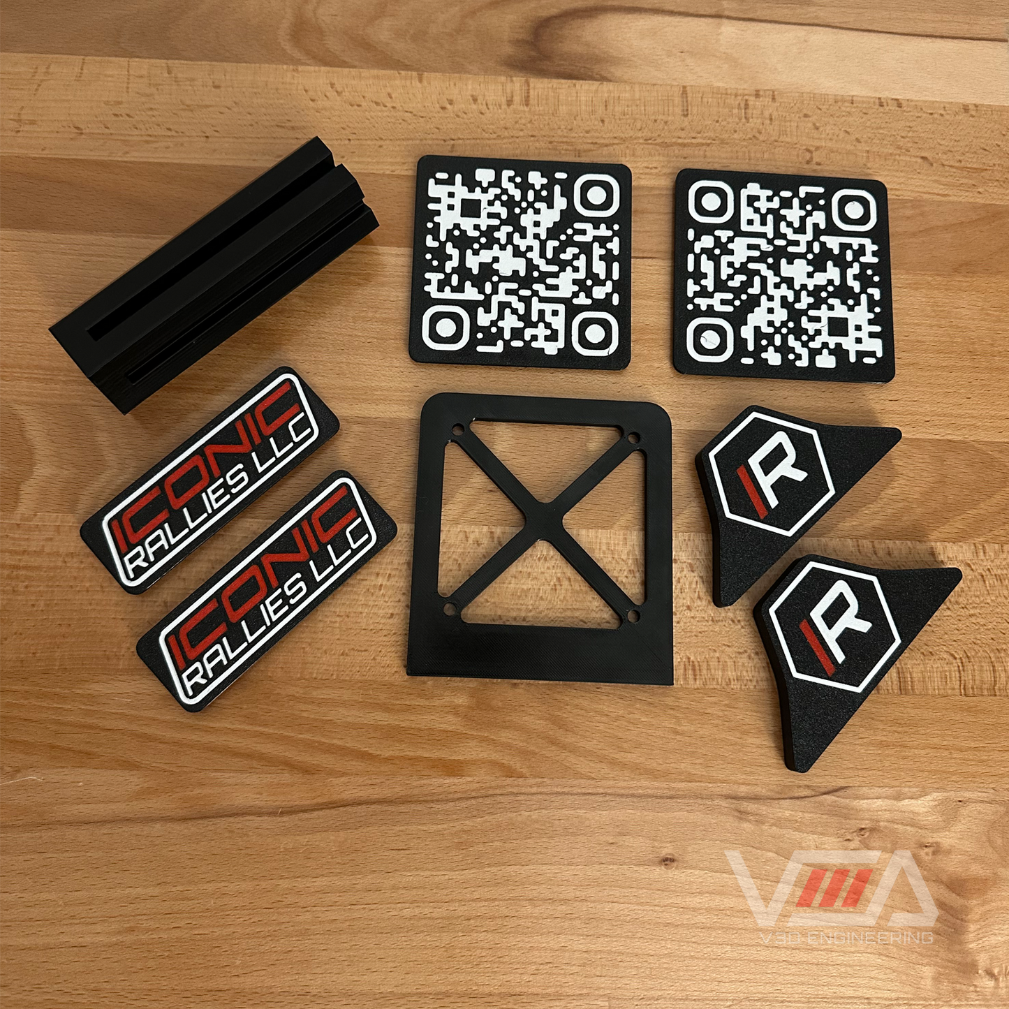 Custom QR Code Decorative Stand