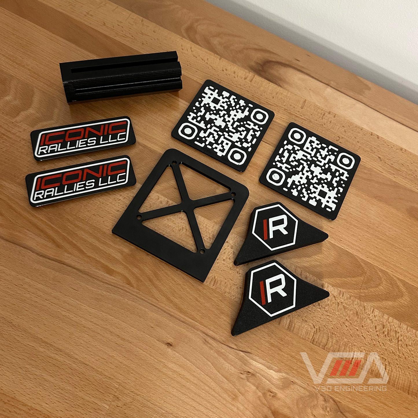 Custom QR Code Decorative Stand
