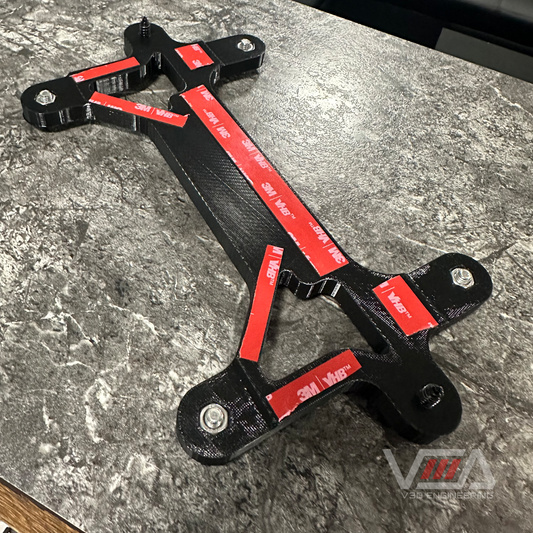 Universal Rear License Plate Mounting Bracket (Bumper Mount)