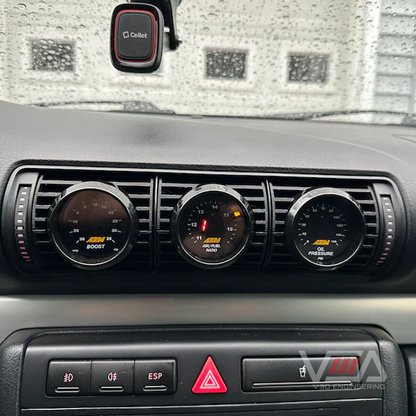 Audi A4 S4 B5 Center Vent Gauge Pod | AEM Classic, X-Series & Prosport EVO