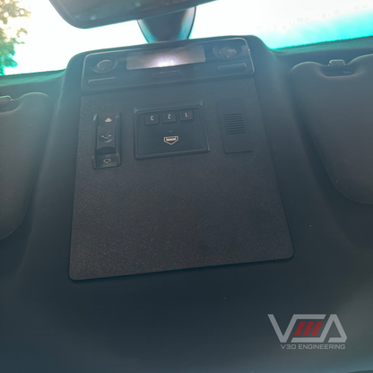 BMW E38 7 Series Overhead Console Cover | OEM-Style Replacement Panel